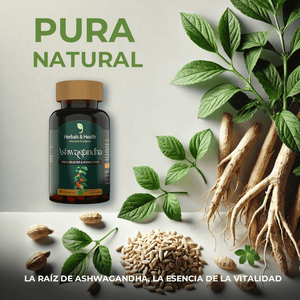 Relájate de forma natural con Ashwagandha .